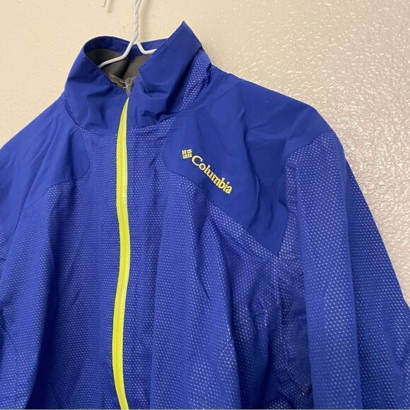 Columbia  Women’s lapis royal blue Rain Jacket waterproof thin coat (no hood) XS - Picture 3 of 13